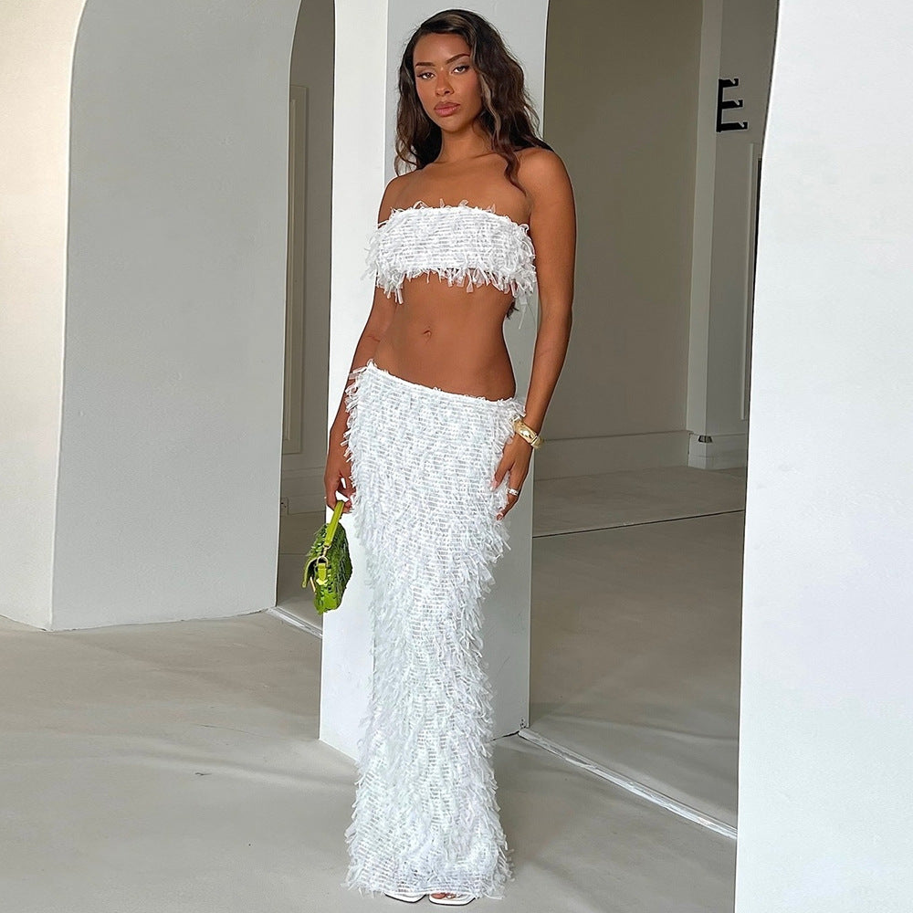 Backless See-through two piece Dress – Cutsiewear