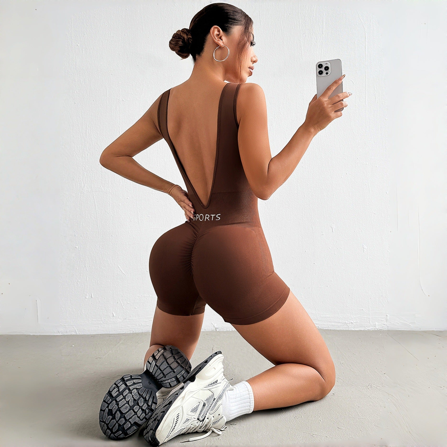 Yoga Jumpsuit For Shaping And Fitness