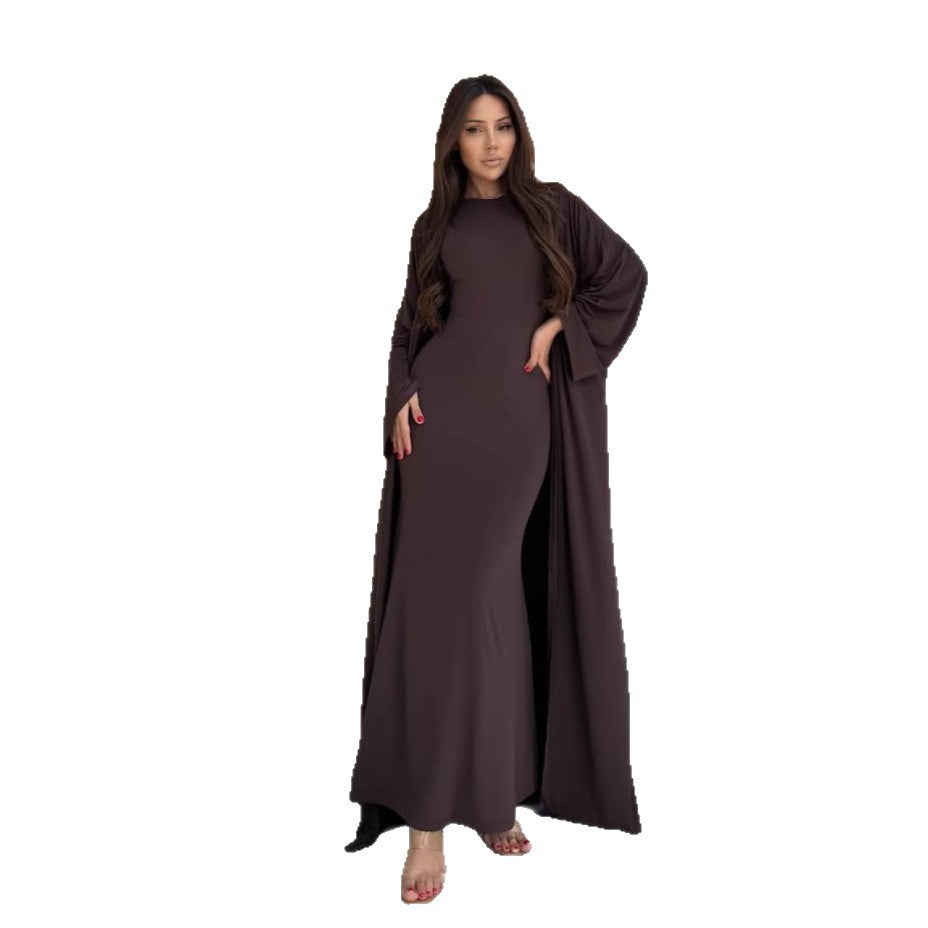 Two-piece Dress Set With Long Sleeves