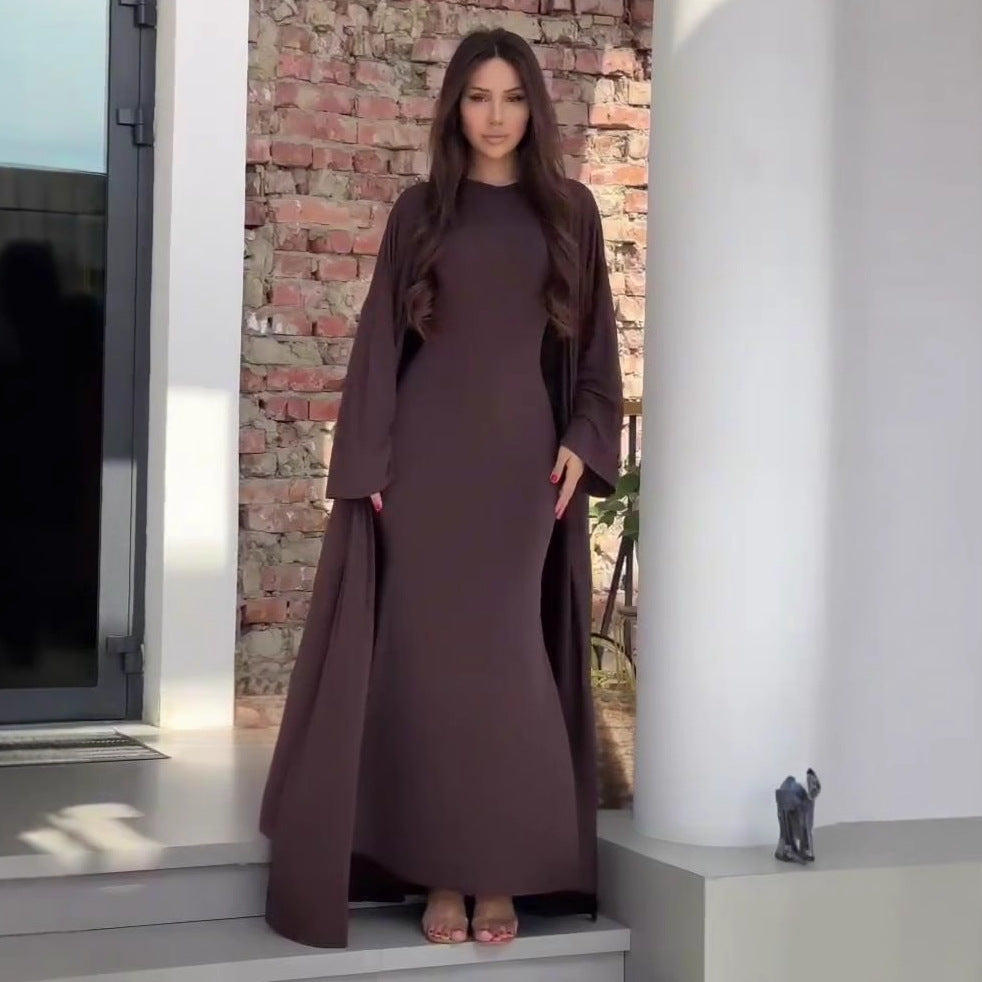 Two-piece Dress Set With Long Sleeves