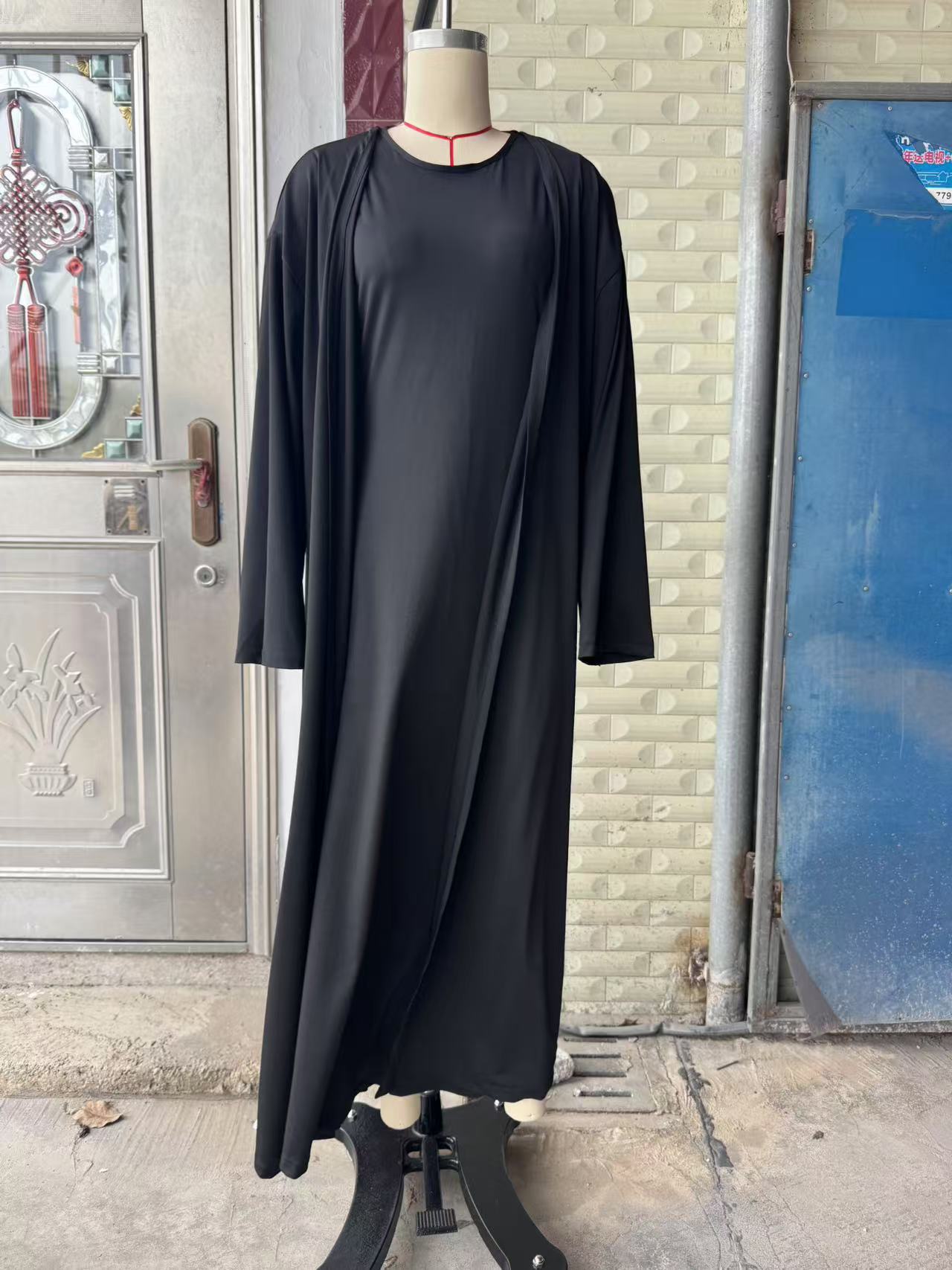 Two-piece Dress Set With Long Sleeves