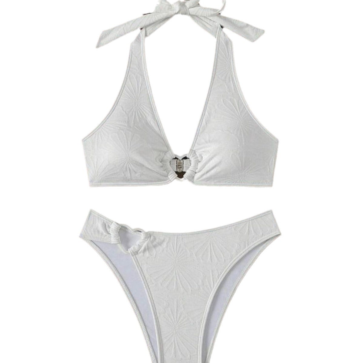 Womens Halterneck Backless Bikini Set